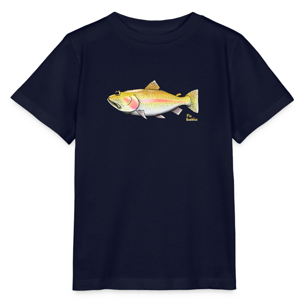 Goldforelle - Kinder Premium Bio T-Shirt - Navy