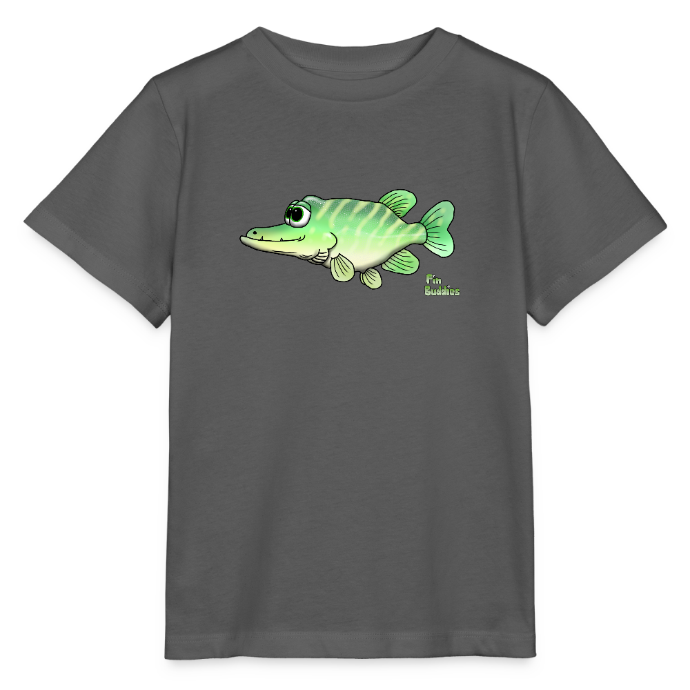 Baby Hecht - Kinder Bio-T-Shirt - Anthrazit