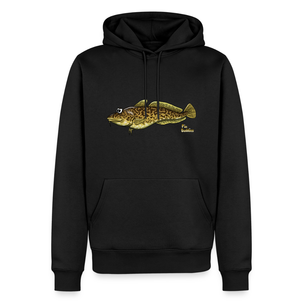 Quappe - Männer Hoodie - Schwarz