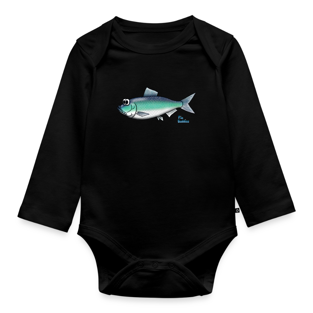 Hering - Baby Bio-Langarm-Body - Schwarz