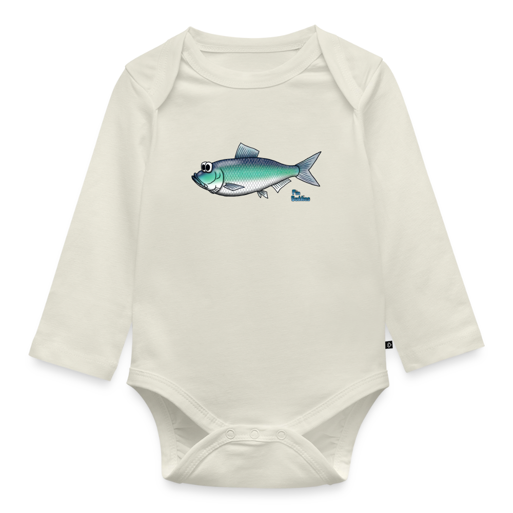 Hering - Baby Bio-Langarm-Body - Naturweiß