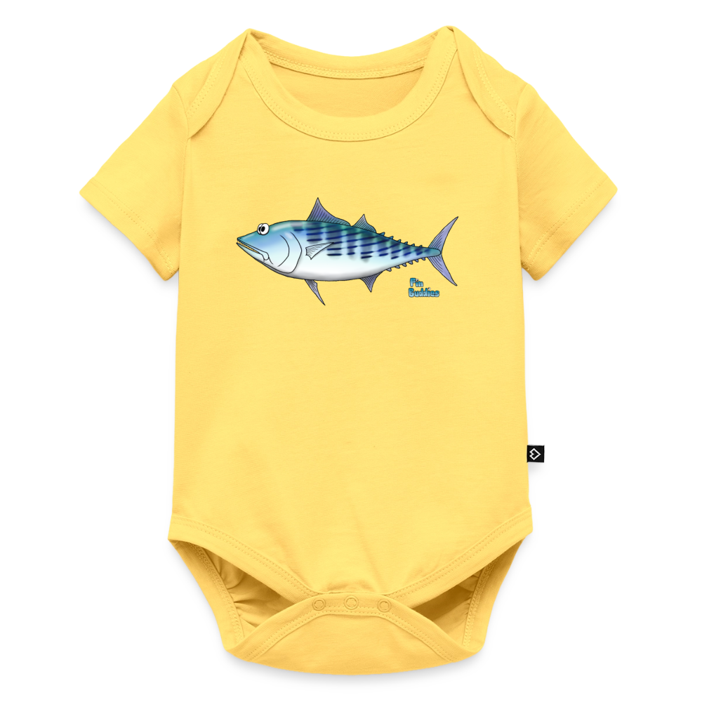 Bonito - Baby Bio-Kurzarm-Body - Pastellgelb