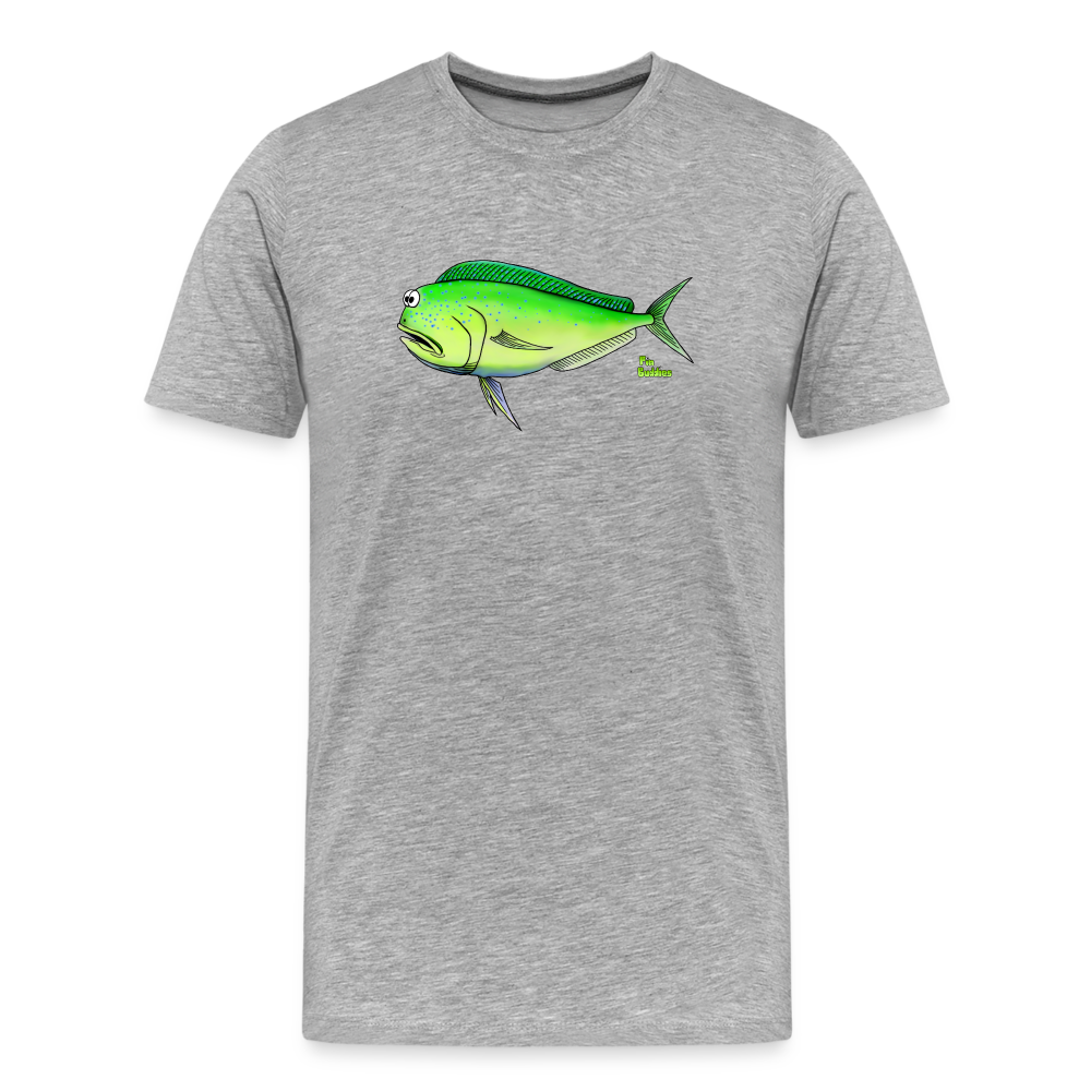 Mahi Mahi - Männer Premium Bio T-Shirt - Grau meliert