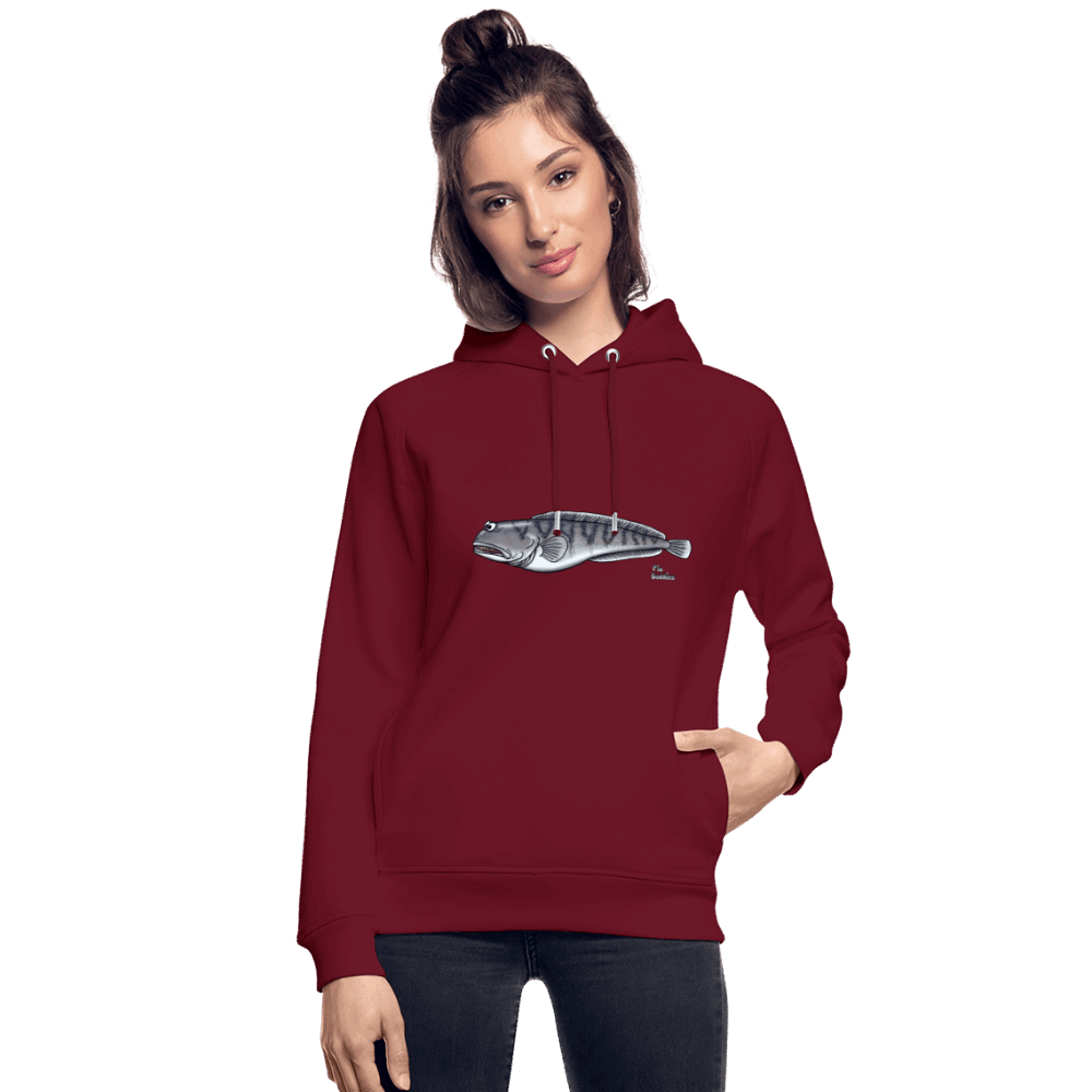 Seewolf - Unisex Bio-Hoodie - Burgunderrot