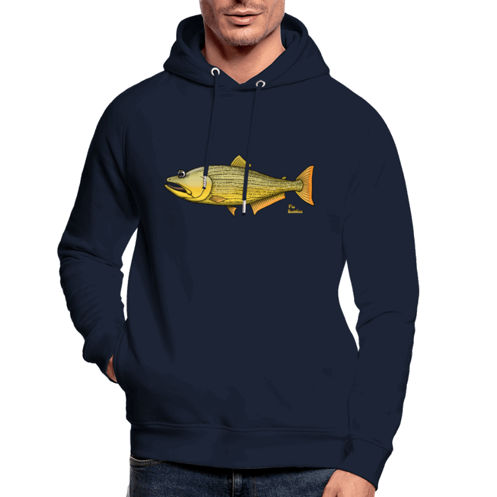 Dourado / Golden Dorado - Unisex Bio-Hoodie - Navy