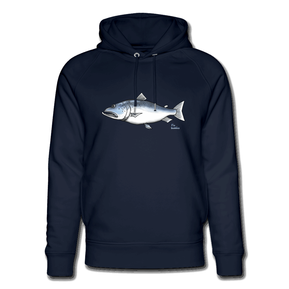 Lachs - Unisex Bio-Hoodie - Navy