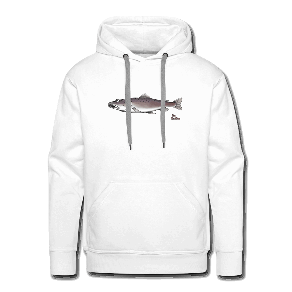 Huchen - Männer Hoodie - Weiß