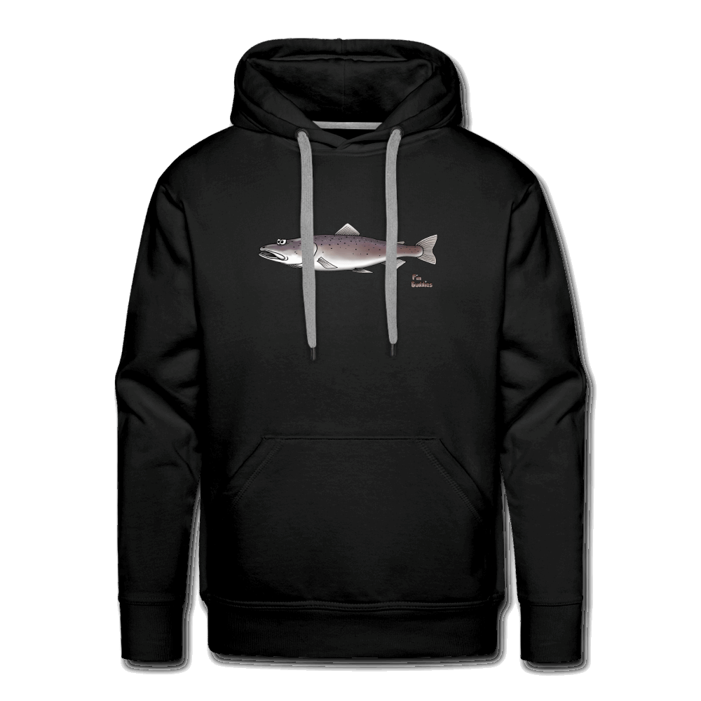 Huchen - Männer Hoodie - Schwarz