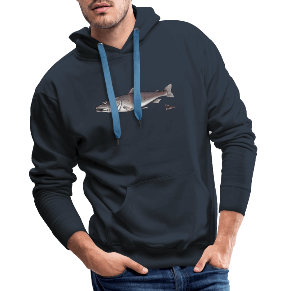 Huchen - Männer Hoodie - Navy