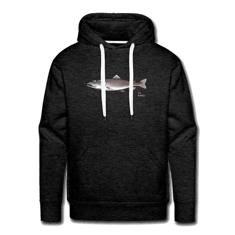 Huchen - Männer Hoodie - Anthrazit