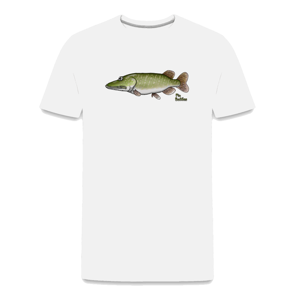 Hecht - Männer Premium Bio T-Shirt - weiß