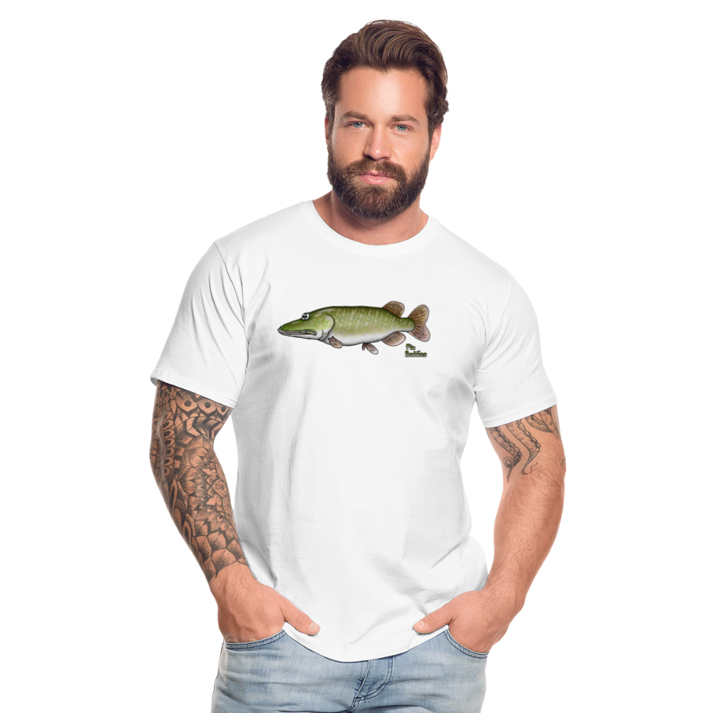 Hecht - Männer Premium Bio T-Shirt - weiß