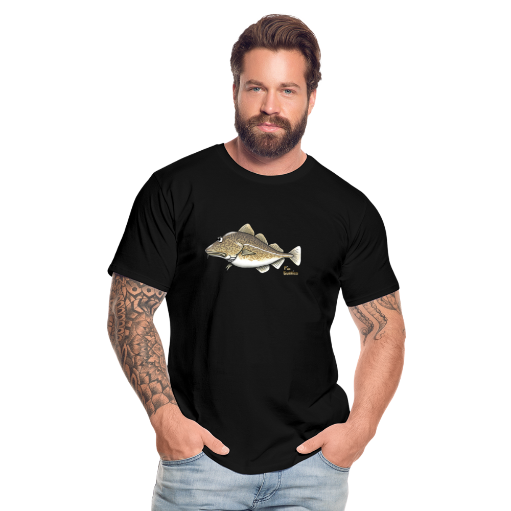 Dorsch - Angel T-Shirt für Männer -  Premium Bio T-Shirt - Schwarz