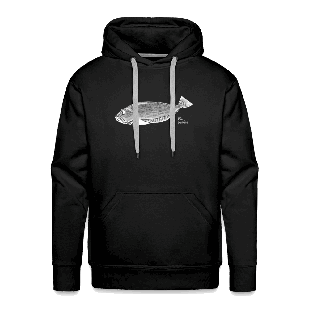 Heilbutt - Männer Hoodie - Schwarz