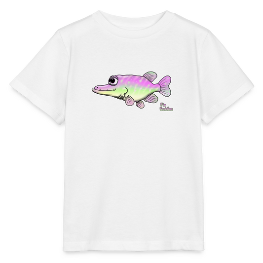 Girlie Pike - Kinder Bio-T-Shirt - Weiß