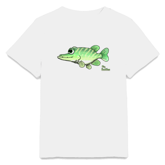 Baby Hecht - Kinder Bio-T-Shirt - Weiß