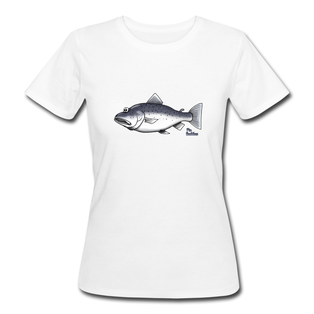 Meerforelle - Frauen Bio-T-Shirt - Weiß