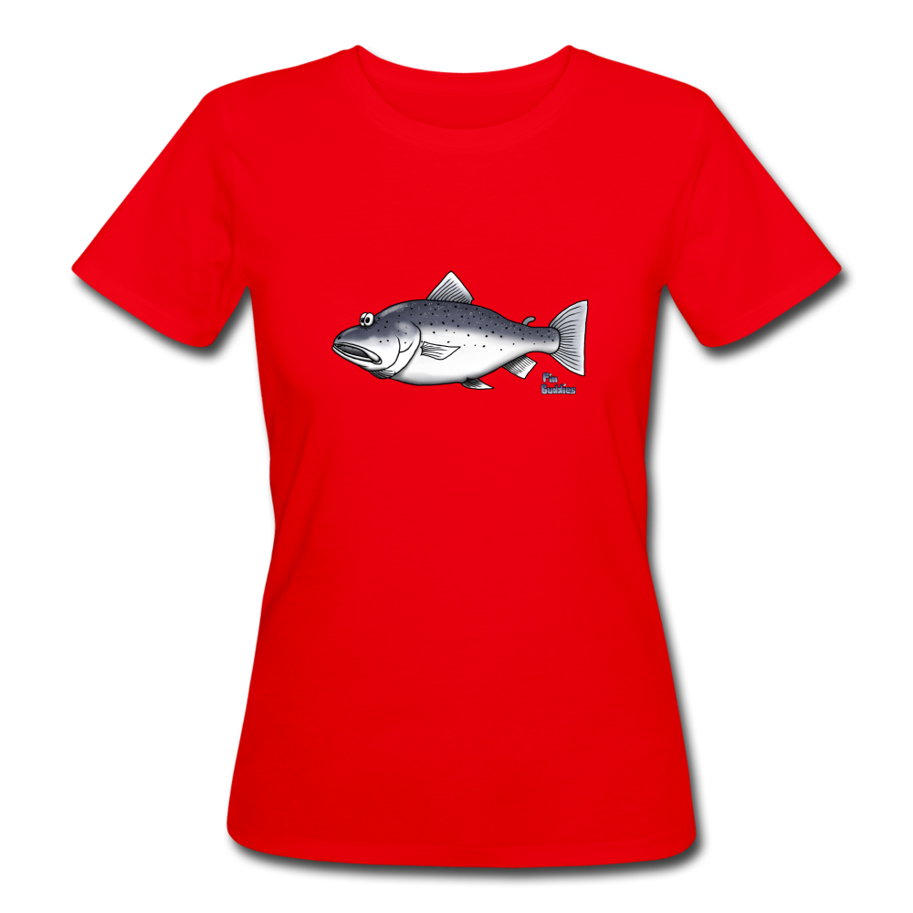 Meerforelle - Frauen Bio-T-Shirt - Rot