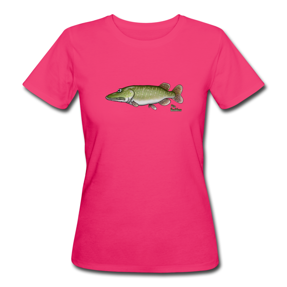 Hecht - Frauen Bio T-Shirt - Neon Pink