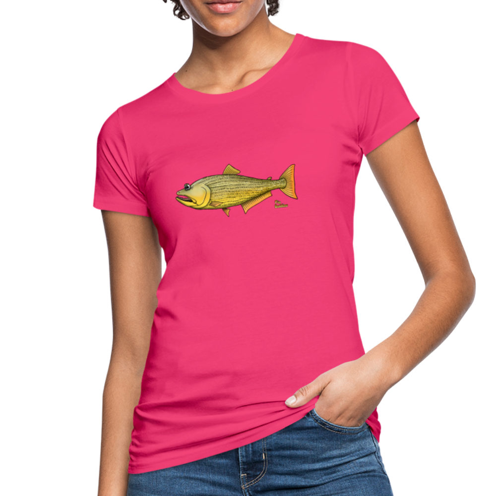 Dourado / Golden Dorado - Frauen Bio-T-Shirt - Neon Pink