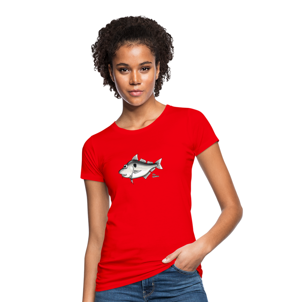 Schellfisch - Frauen Bio-T-Shirt - Rot