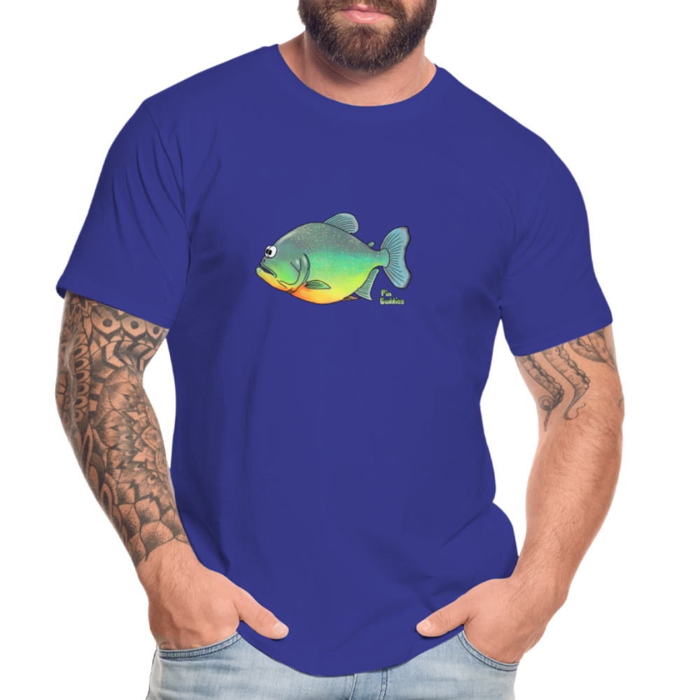Piranha - Männer Premium Bio T-Shirt - Königsblau